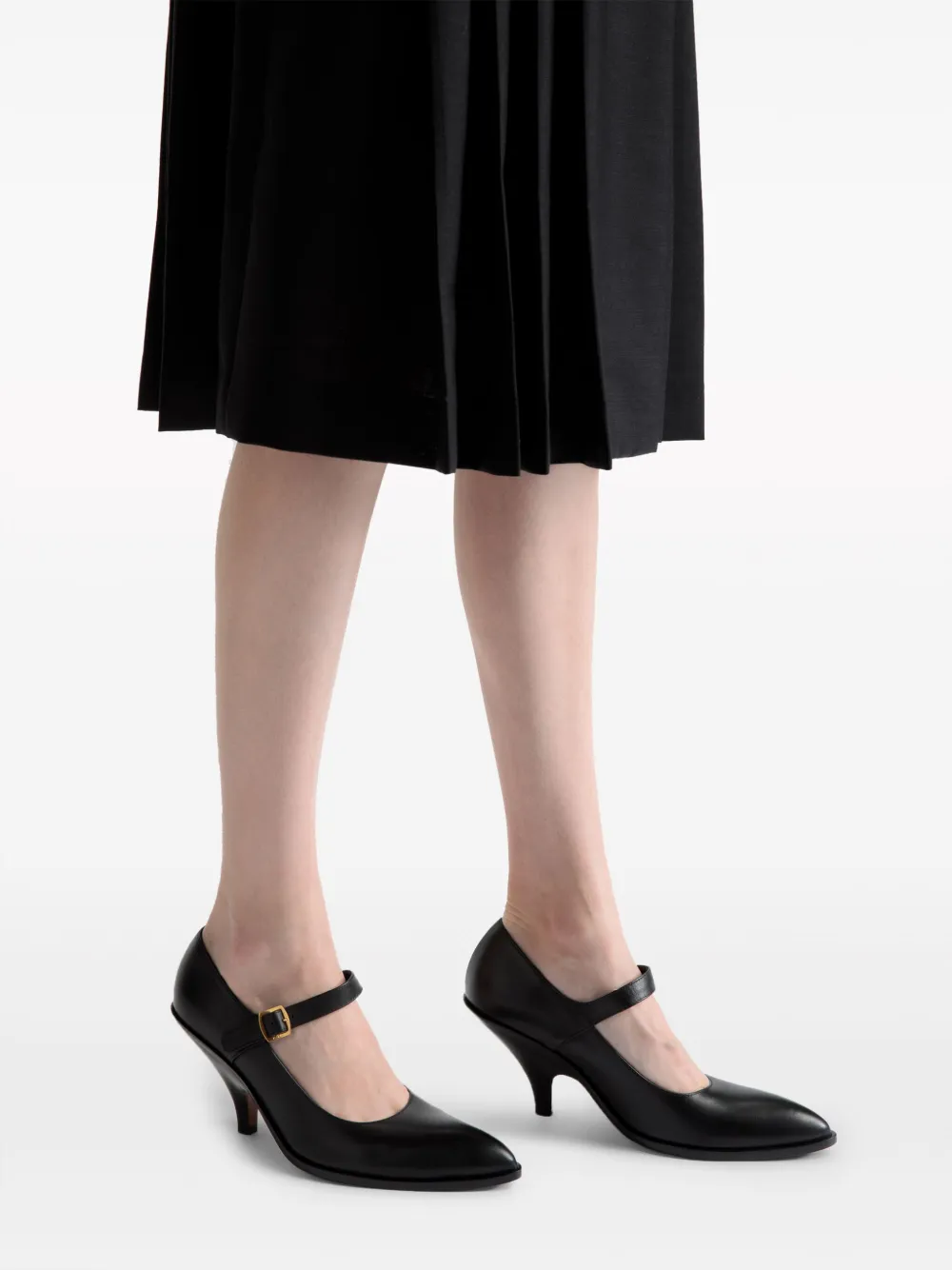 Bally Lallie leren pumps Zwart