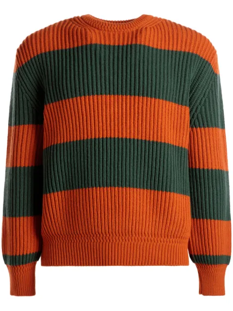 Bally ribbed-knit wool jumper