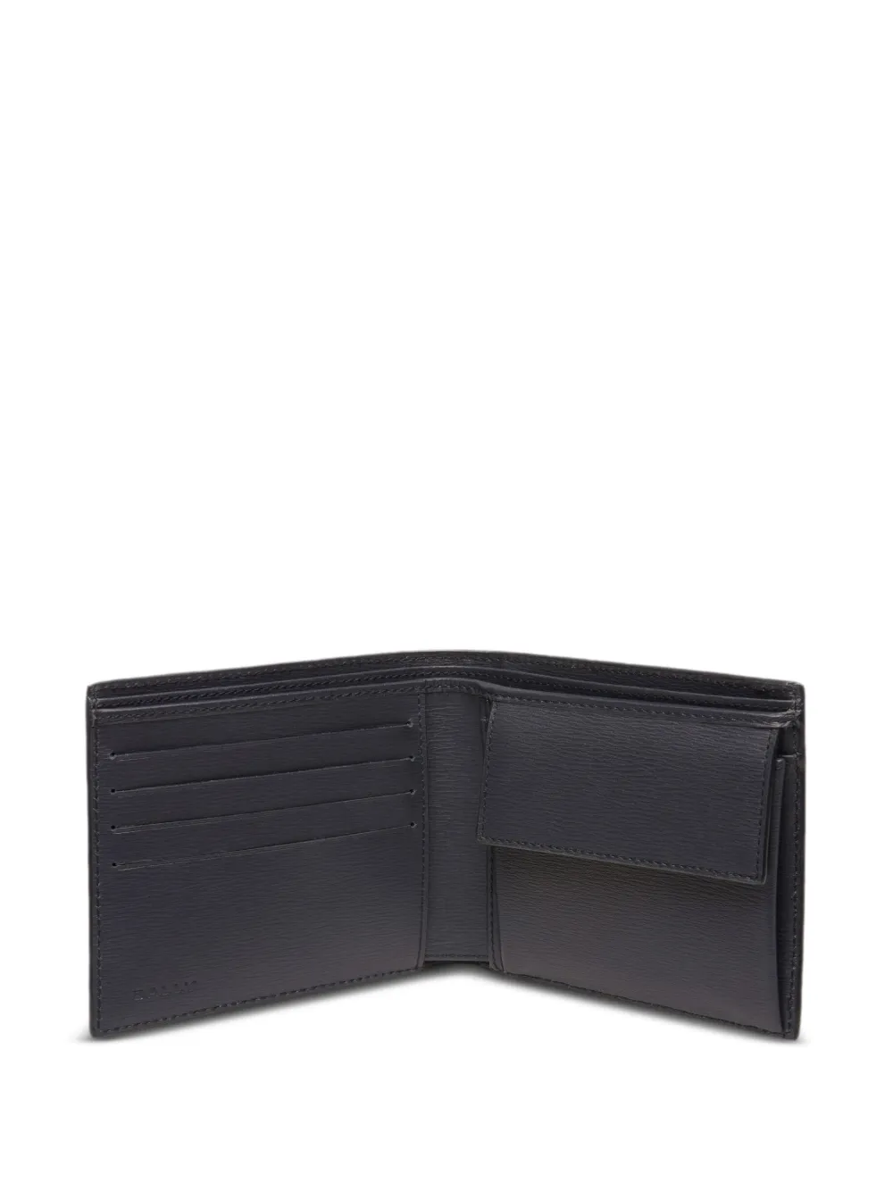 Bally Leren portemonnee Blauw