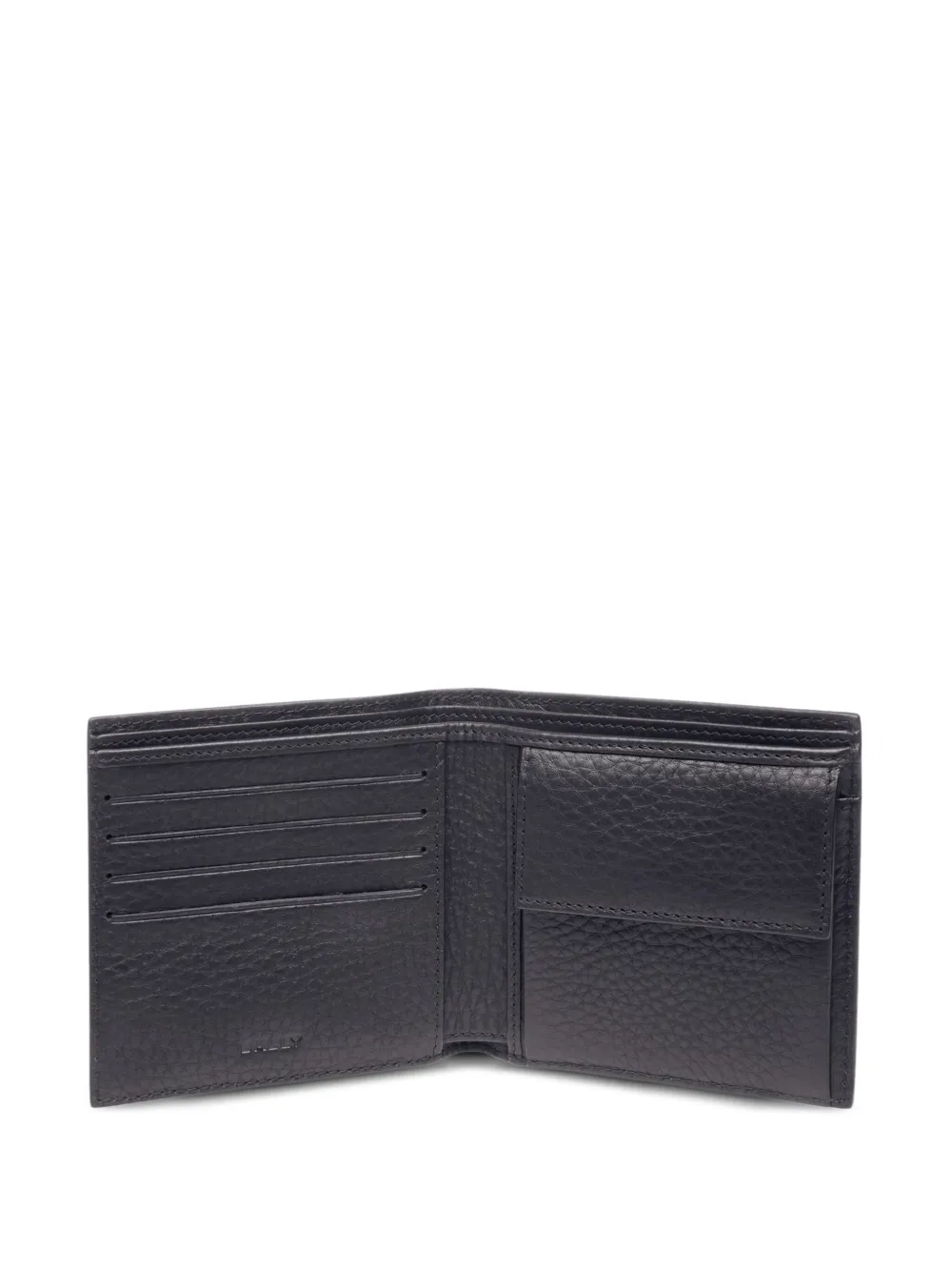 Bally Leren portemonnee Blauw