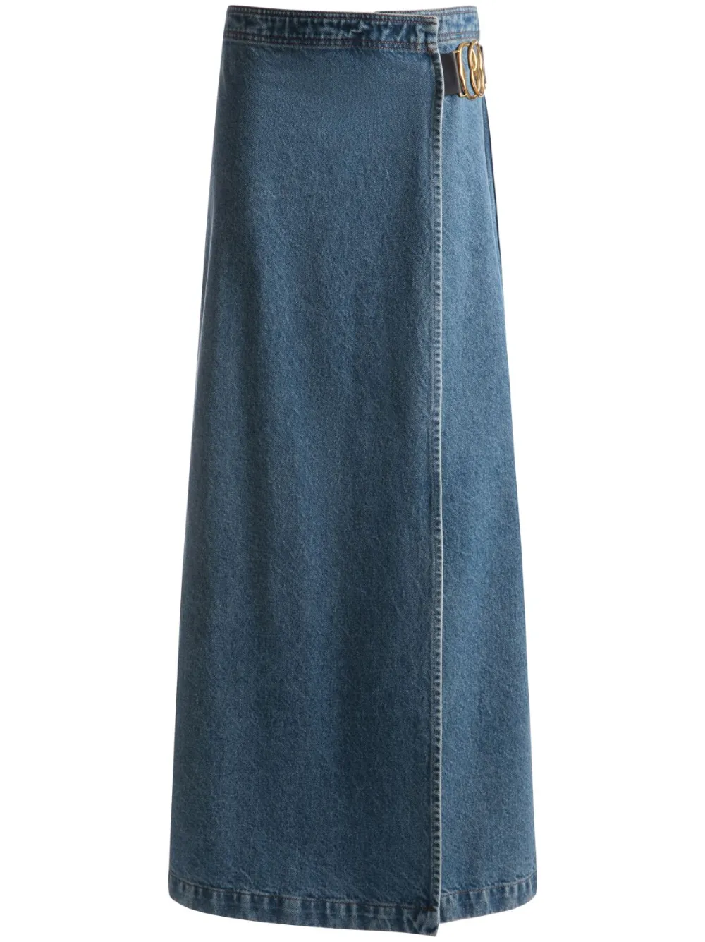 Bally Denim maxi-rok Blauw