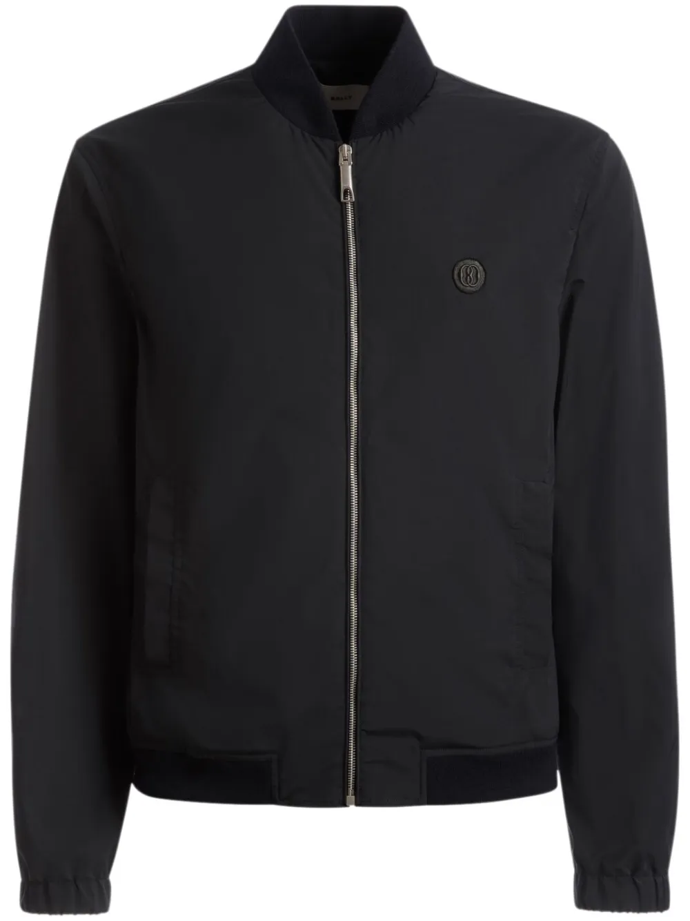 Bally veste bomber à patch logo | bleu | Image 1