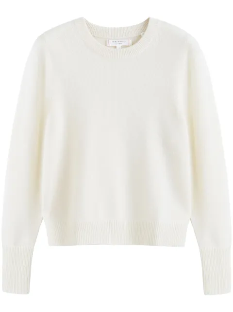 Chinti & Parker The Crop cashmere jumper