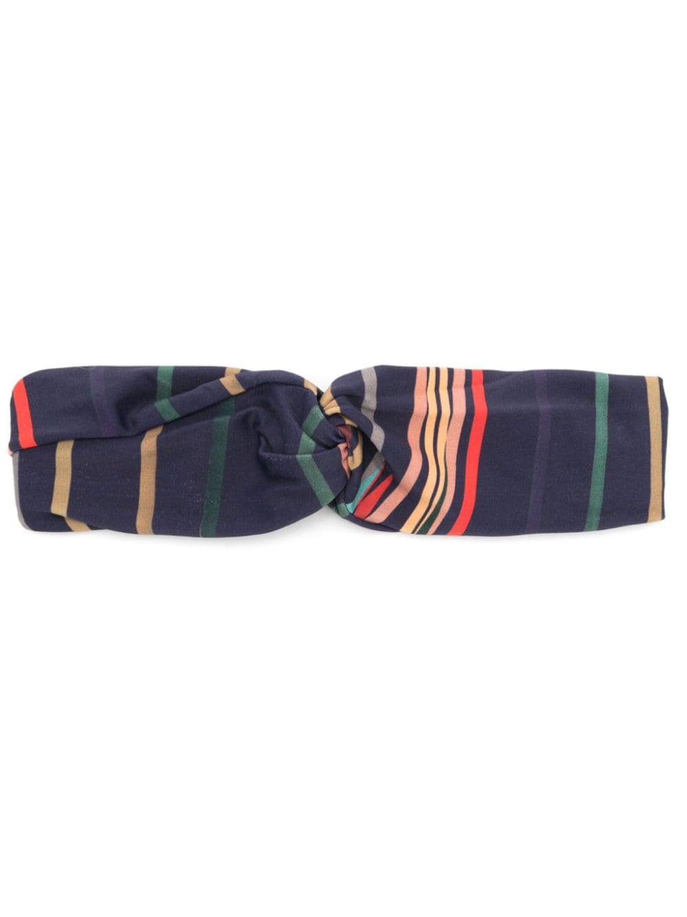 Lygia & Nanny Bethânia Stripe-print Headband In Blue