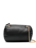 Marine Serre Pillow leather shoulder bag - Black
