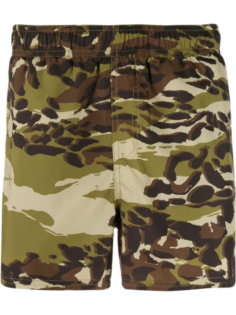 Givenchy camouflage-print swim shorts