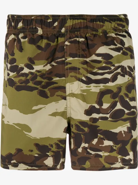 Givenchy camouflage-print swim shorts