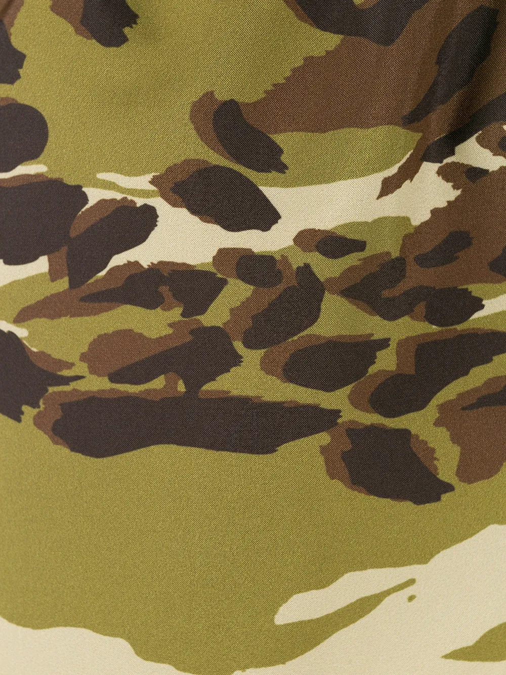 Givenchy Zwembroek met camouflageprint Groen