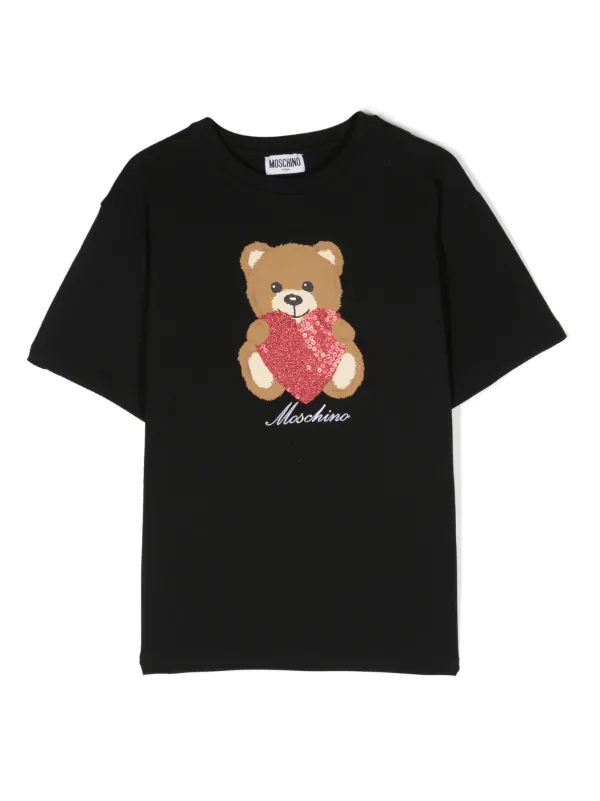 Moschino Kids Teddy Bear Print T shirt Farfetch