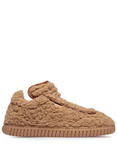 Bally 플레이어 퍼렐 페이크 시어링 스니커즈