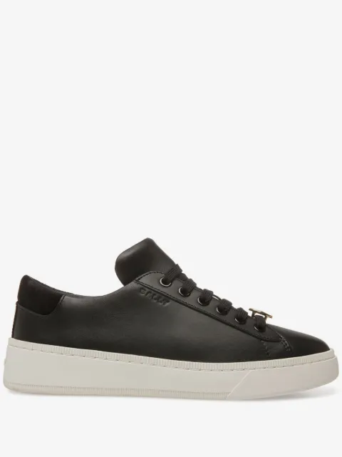 Bally lace-up logo-plaque sneakers