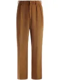Bally pressed-crease tailored trousers - Brown