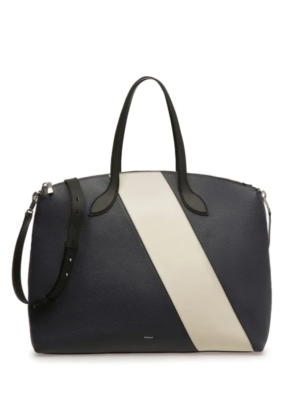 Bally Lago Leather Tote Bag Farfetch