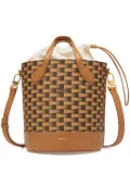 Bally Pennant logo-print bucket bag - Brown