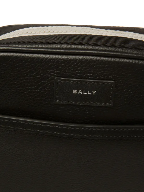 【送料&関税込】Bally Logo Printed Shoulder Bag Bally logo-print Shoulder Bag | Black | FARFETCH