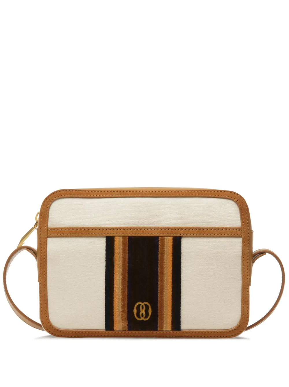 Bally Day Out striped shoulder bag | Neutrals | Image 1