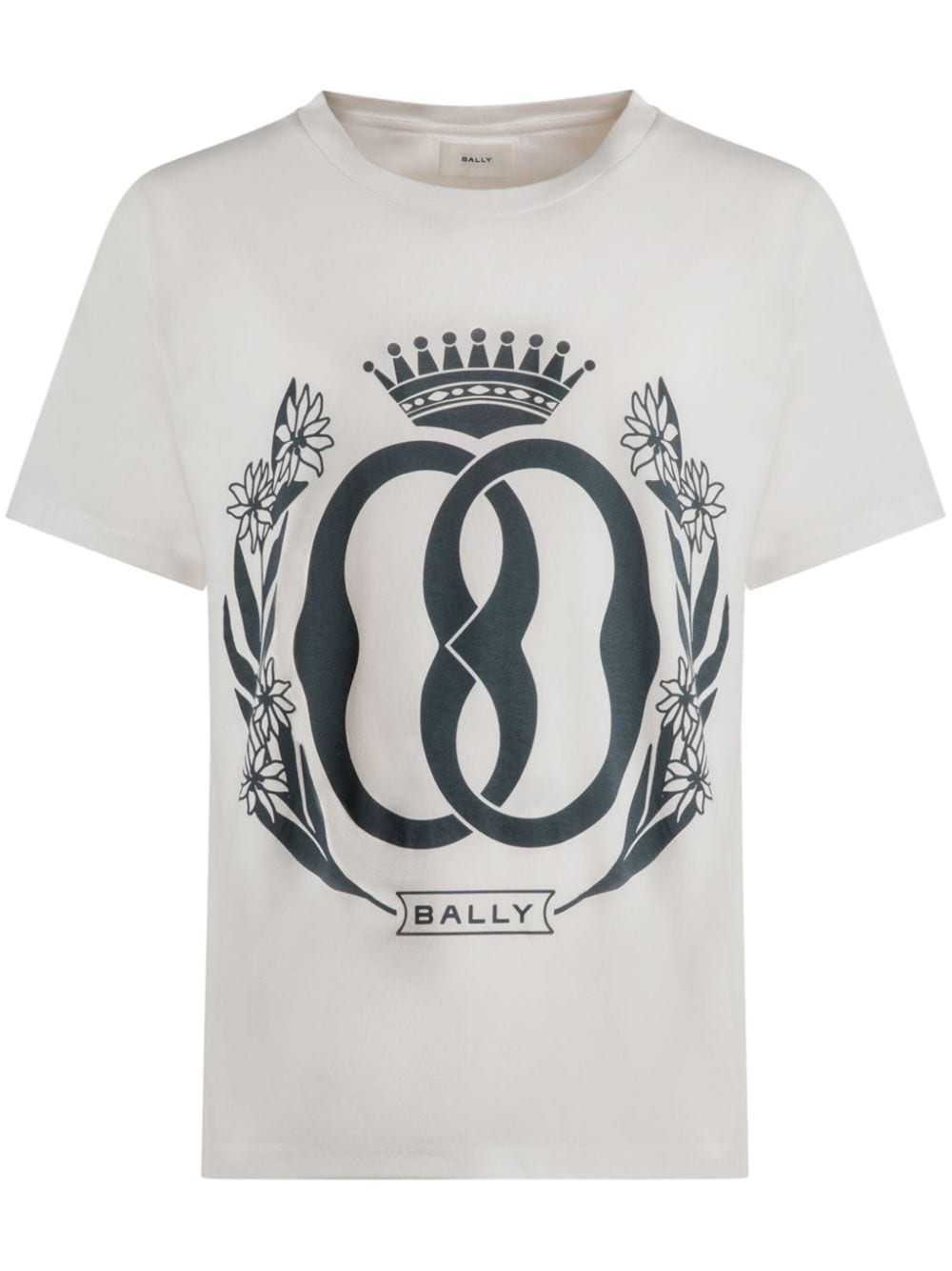 Bally T-shirt met logoprint Rood