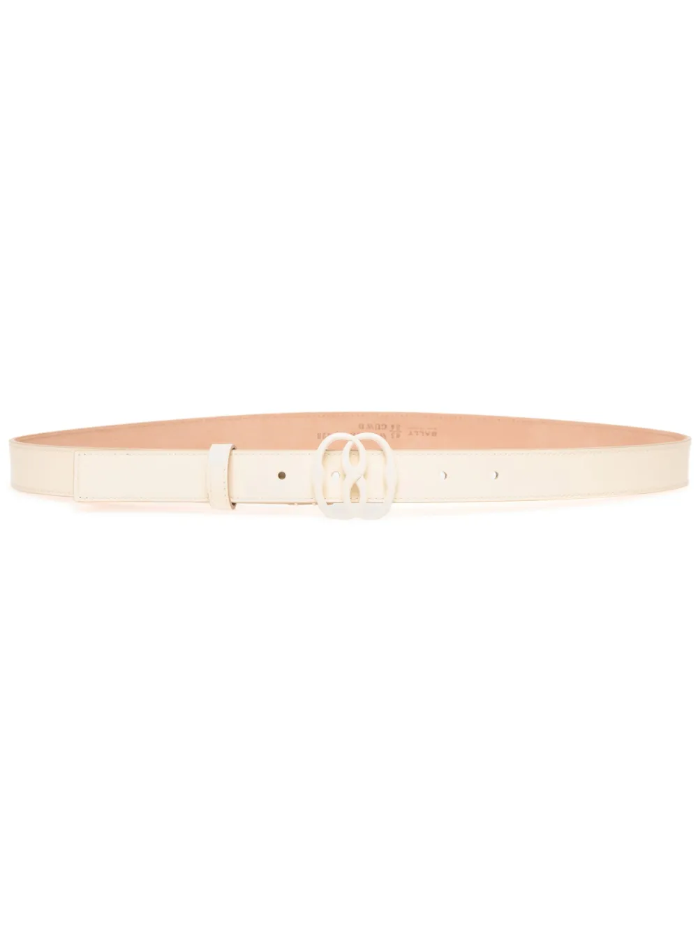 Bally Riem met logogesp Beige
