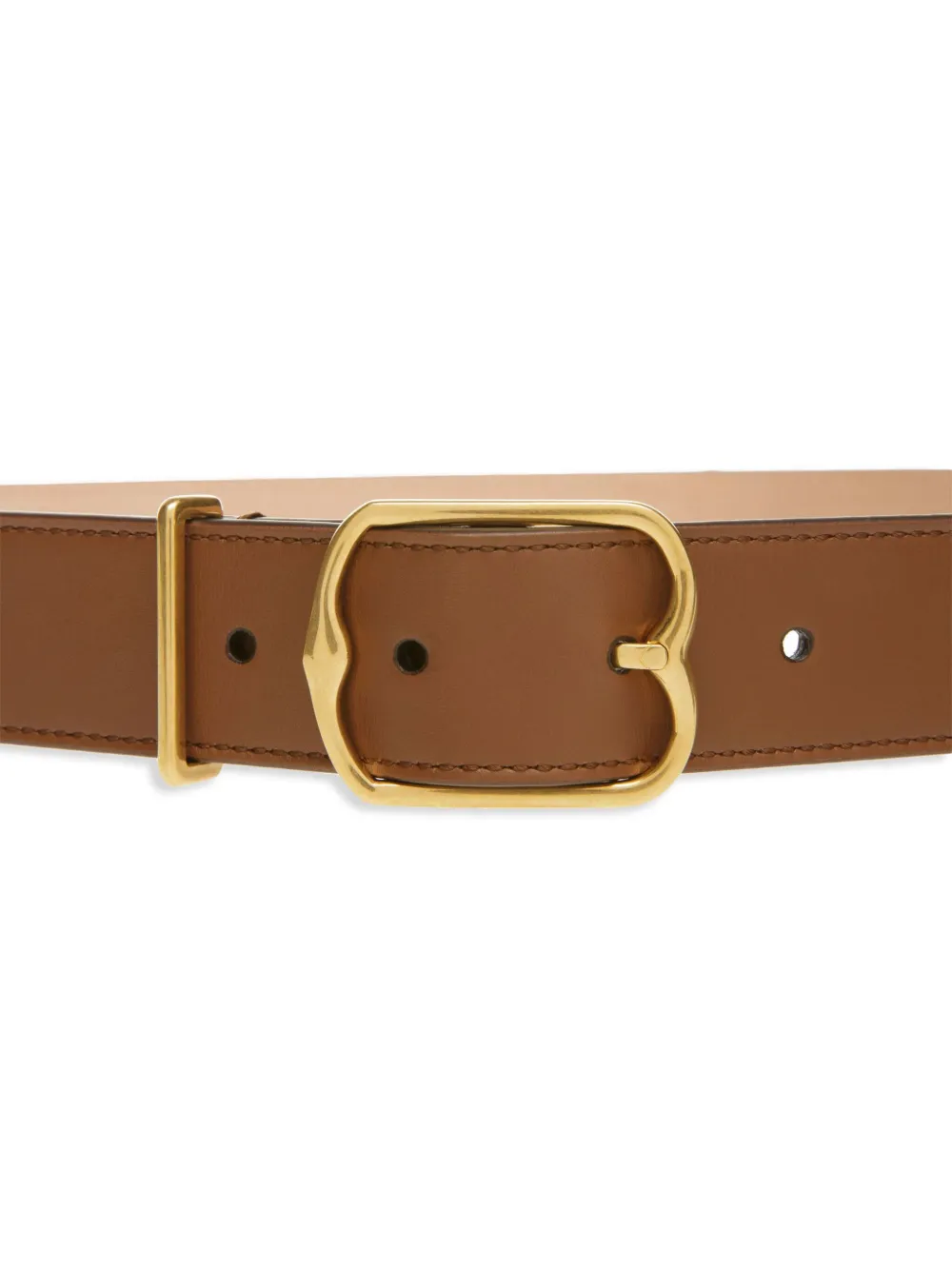 Bally Riem met logoplakkaat Bruin