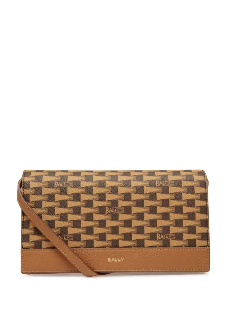 Bally Pennant Continental monogram-pattern wallet