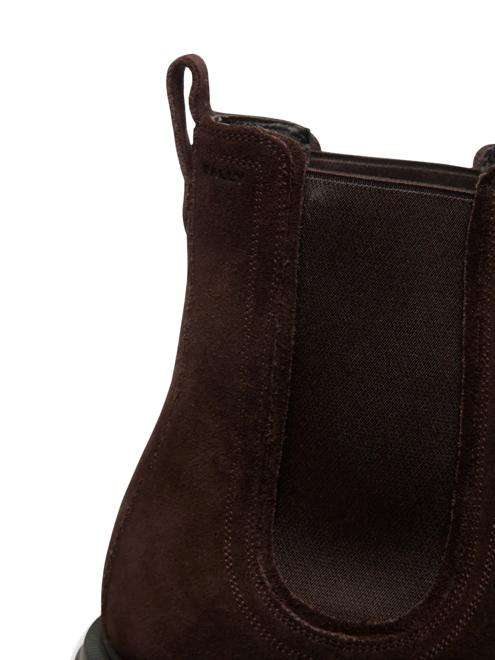 Bally Laarzen met ronde neus Bruin