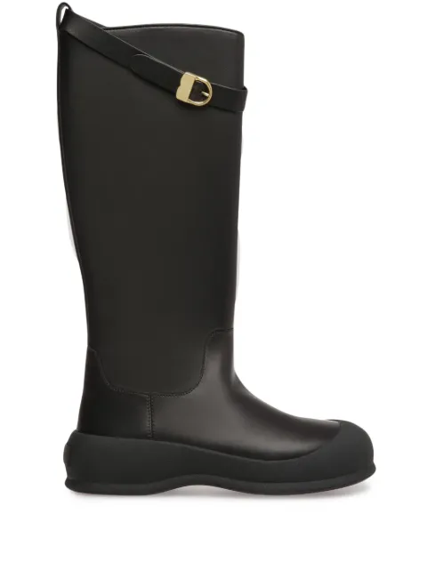 Bally Frei leather knee boots