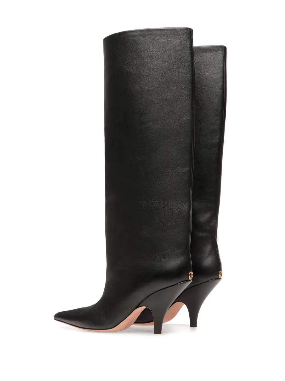 Bally Kika laarzen met logo Zwart