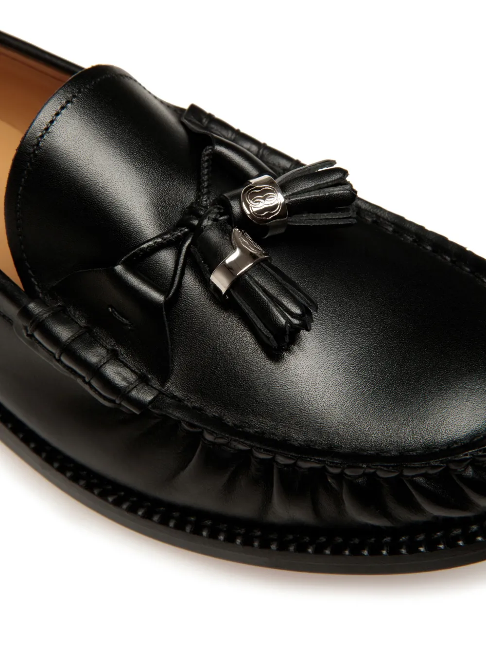 Bally Rio loafers met kwastje Zwart