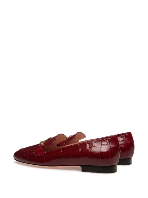 Bally O'Brien crocodile-embossed Loafers - Farfetch