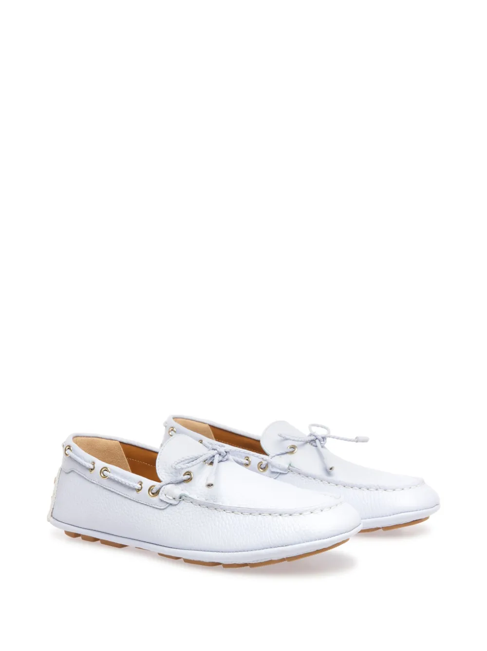 Bally Kyan leren loafers Blauw