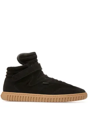 Black suede 2025 puma high tops