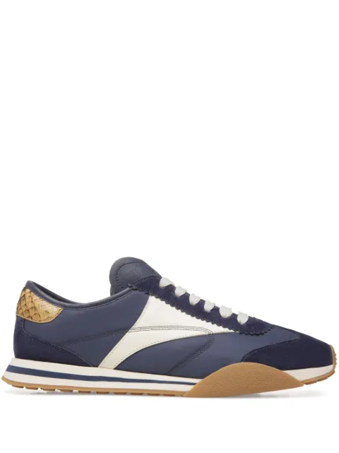 Bally Sonney panelled suede sneakers