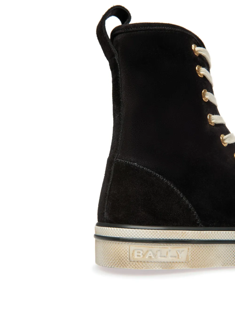 Bally Santa Monica high-top sneakers Zwart