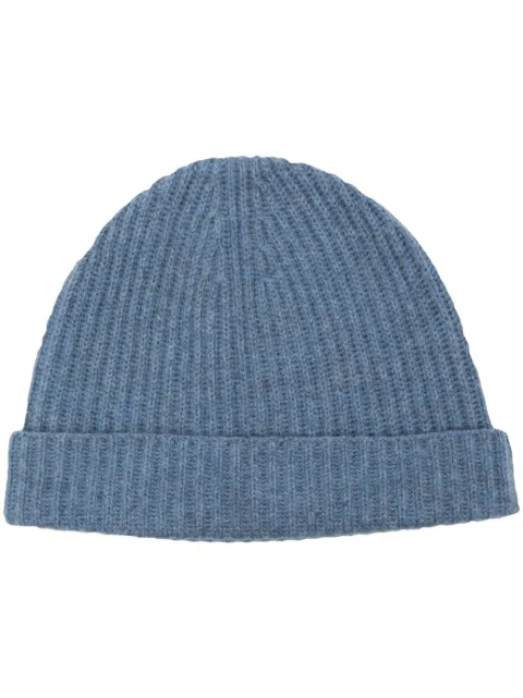 N.Peal ribbed-knit beanie