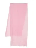 N.Peal cashmere Pashmina shawl - Pink