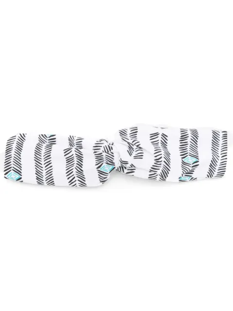 Lygia & Nanny Bethânia abstract-print headband