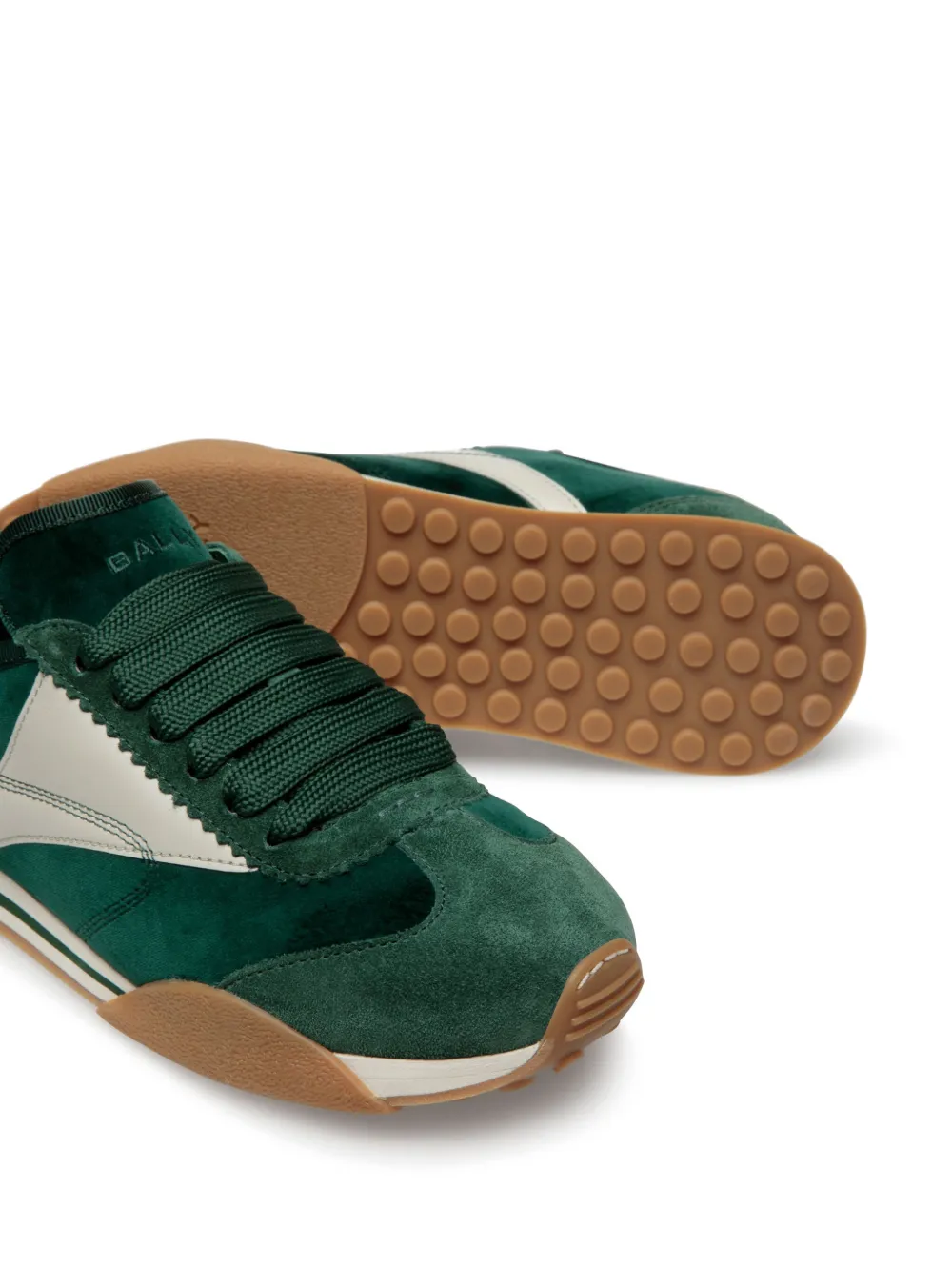 Bally Sneakers met vlakken Groen