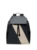 Bally logo-print colour-block backpack - Black