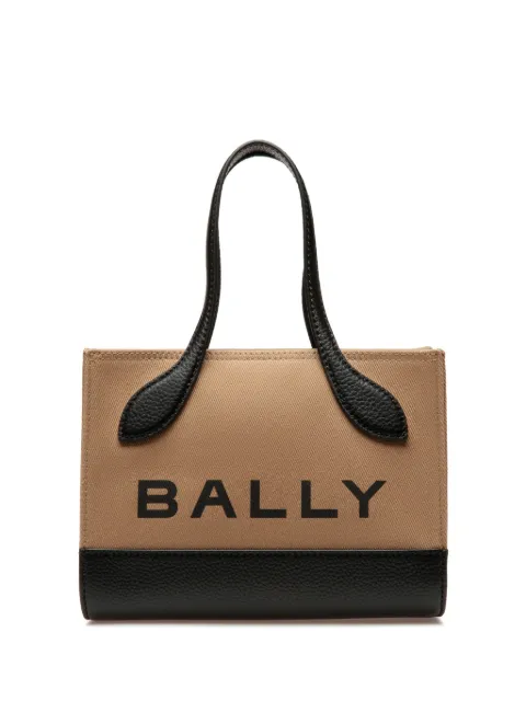 Bally Bar Keep On logo-print tote 
