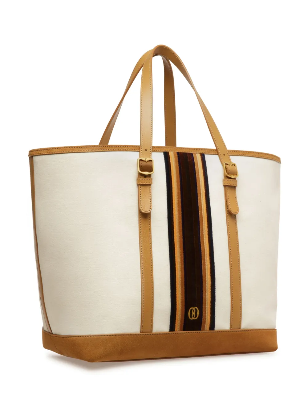 Bally Shopper met streepdetail Beige