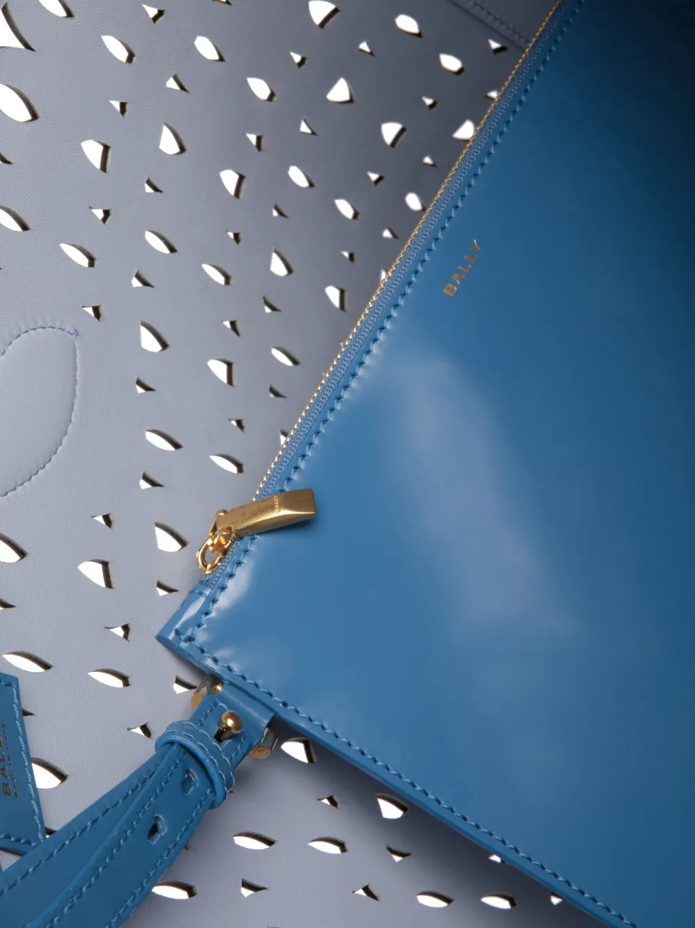 Bally Shopper met uitgesneden detail Blauw