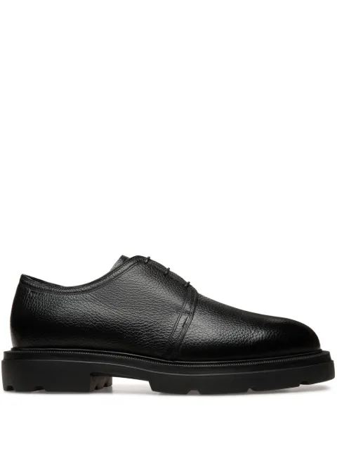 Bally Zed grained-texture derby shoes 