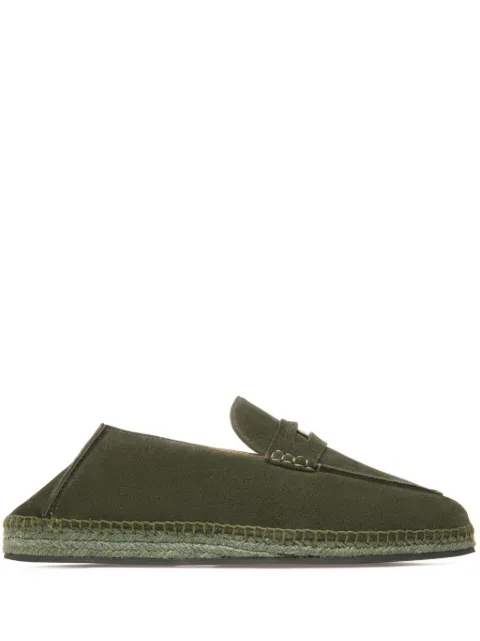 Bally Kolby suede leather espadrilles 