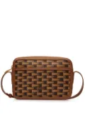 Bally Bally monogram-pattern shoulder bag - Brown