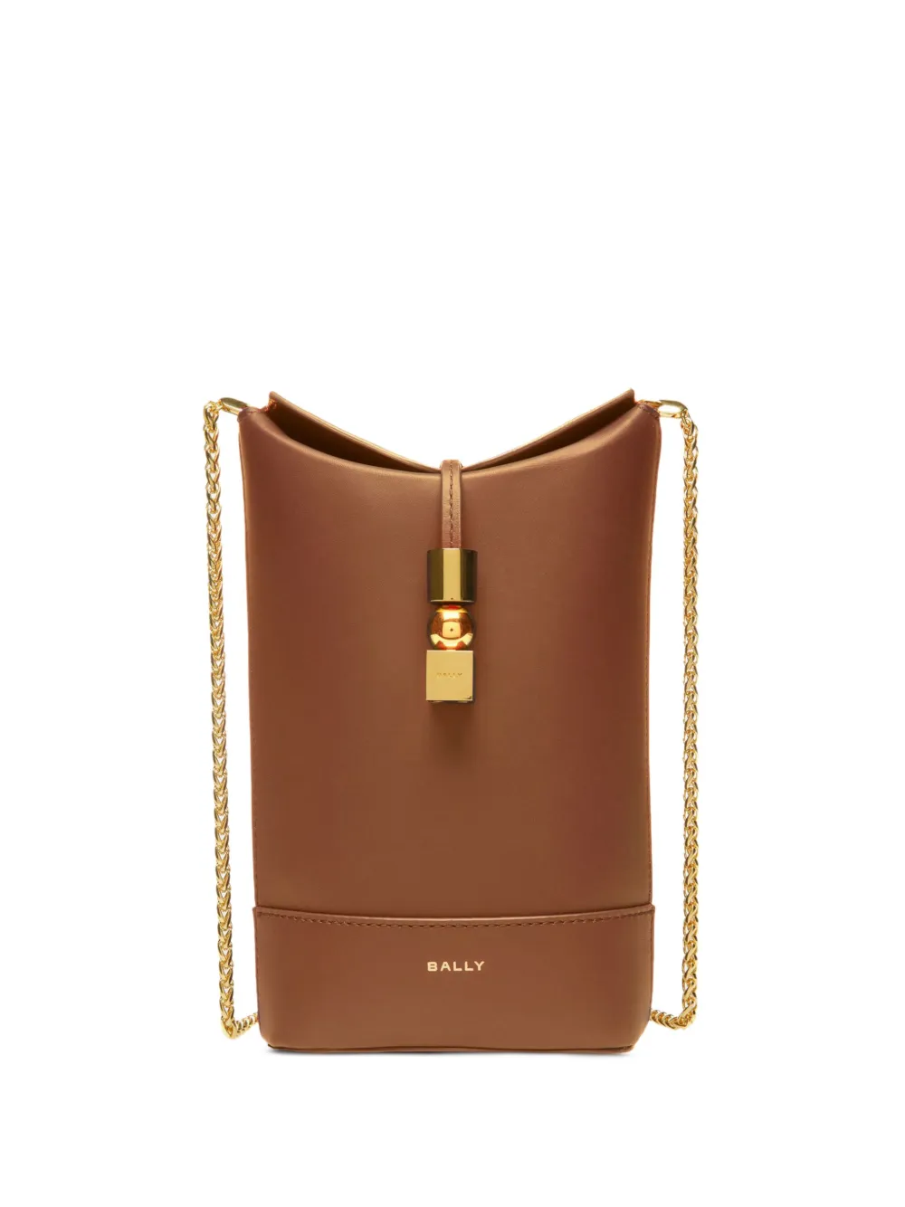 Bally Borsa Block mini - Marrone