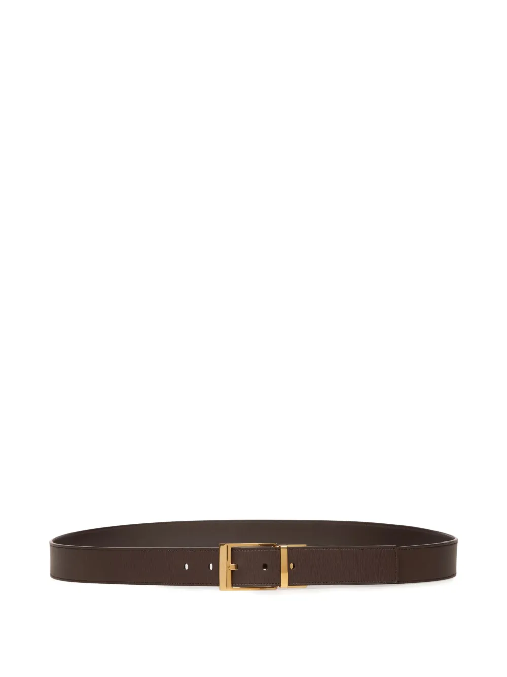 Bally Leren riem Bruin