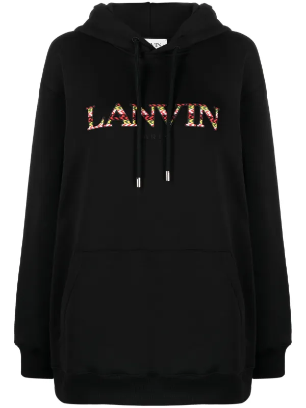 Lanvin ロゴ パーカー | ブラック | FARFETCH JP