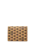 Bally Pennant-print folded wallet - Brown