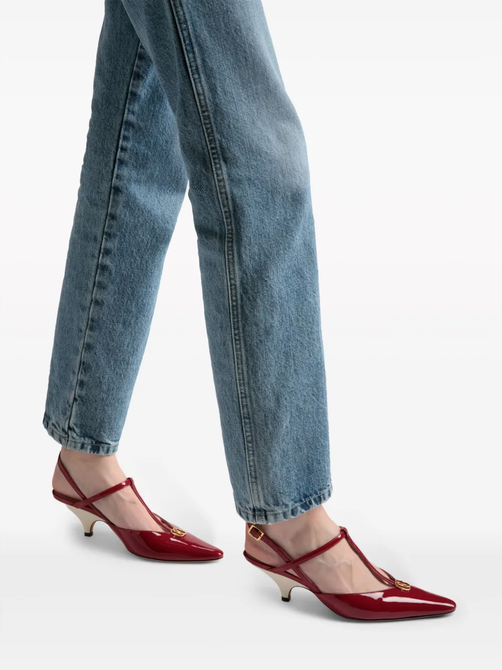 Bally Karline gelakte pumps Rood