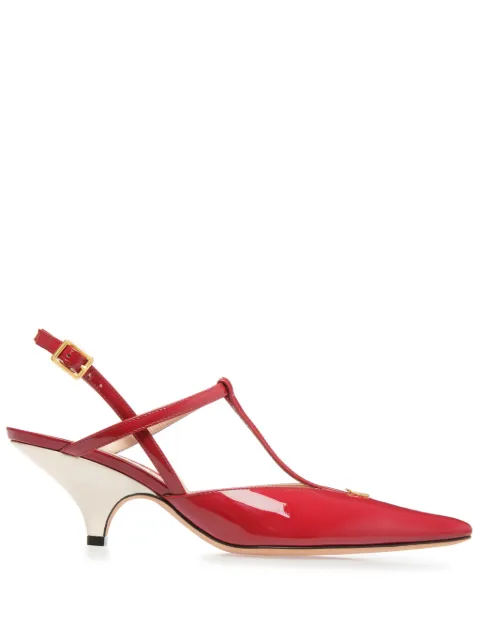 Bally zapatillas Karline con tacón de 55mm